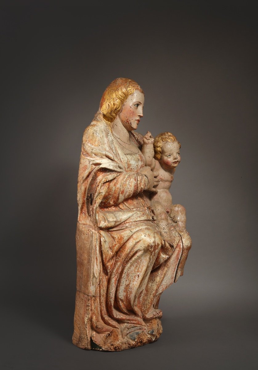 Spain, Renaissance, Virgin And Child-photo-2