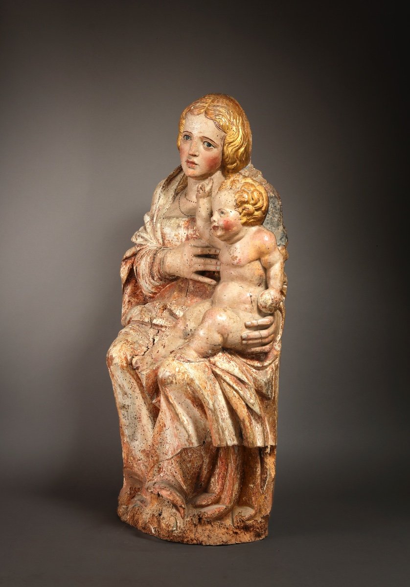 Spain, Renaissance, Virgin And Child-photo-3