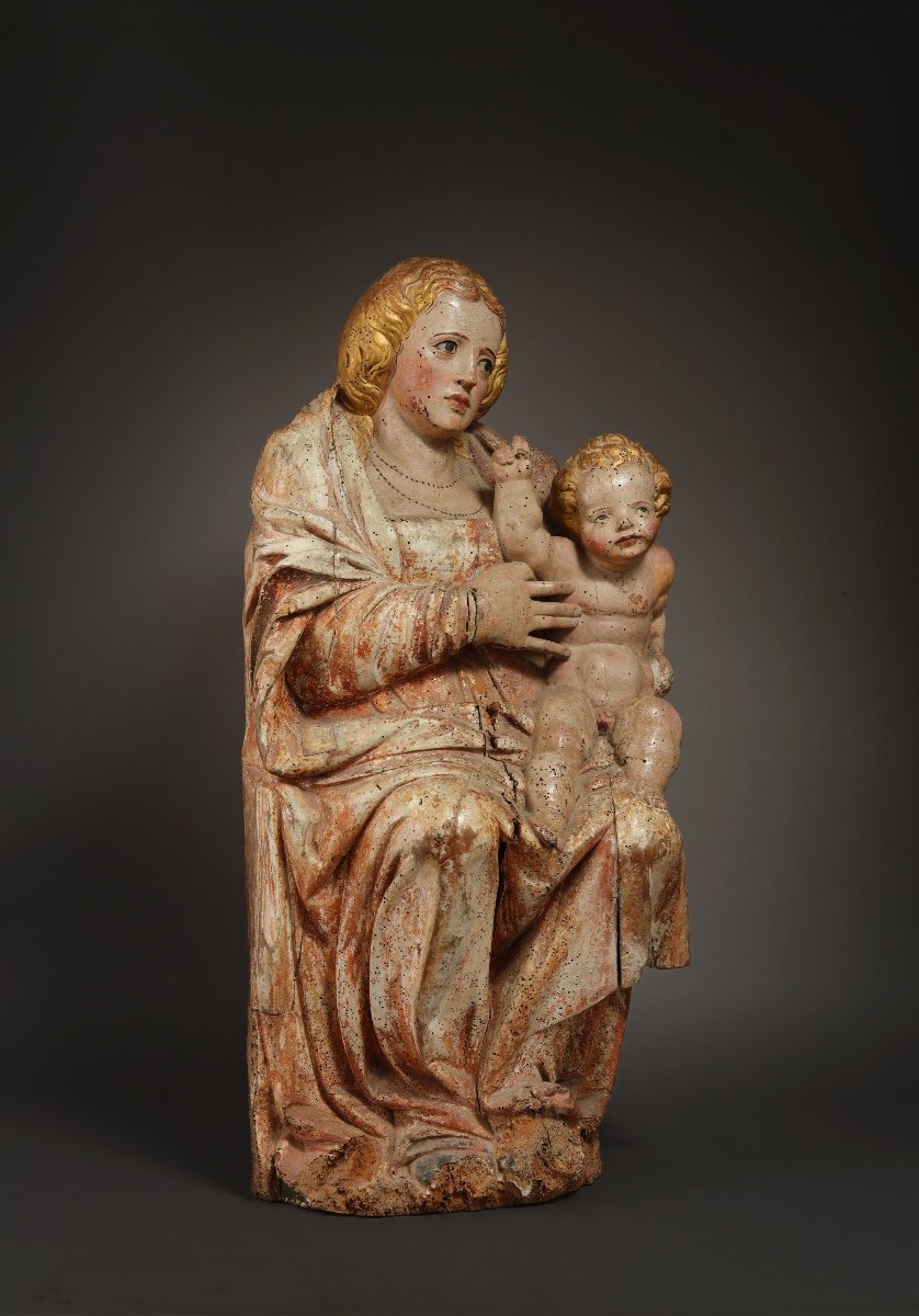 Spain, Renaissance, Virgin And Child