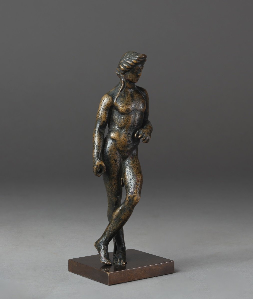 Roman Bronze, Resting Apollo-photo-3