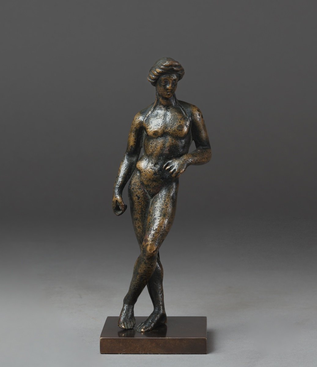 Roman Bronze, Resting Apollo