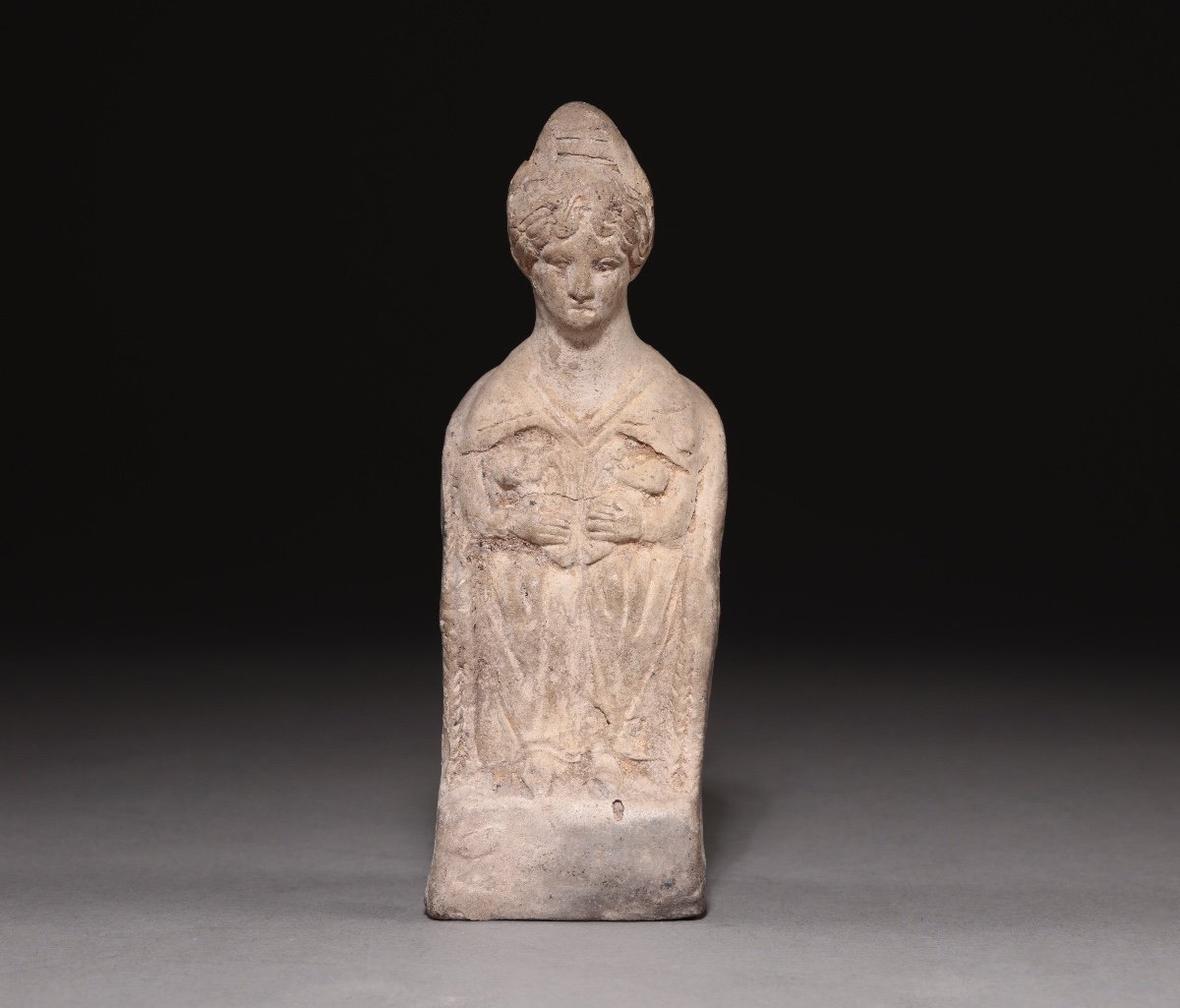 Gallo-roman Period, Statuette Of Mother Goddess