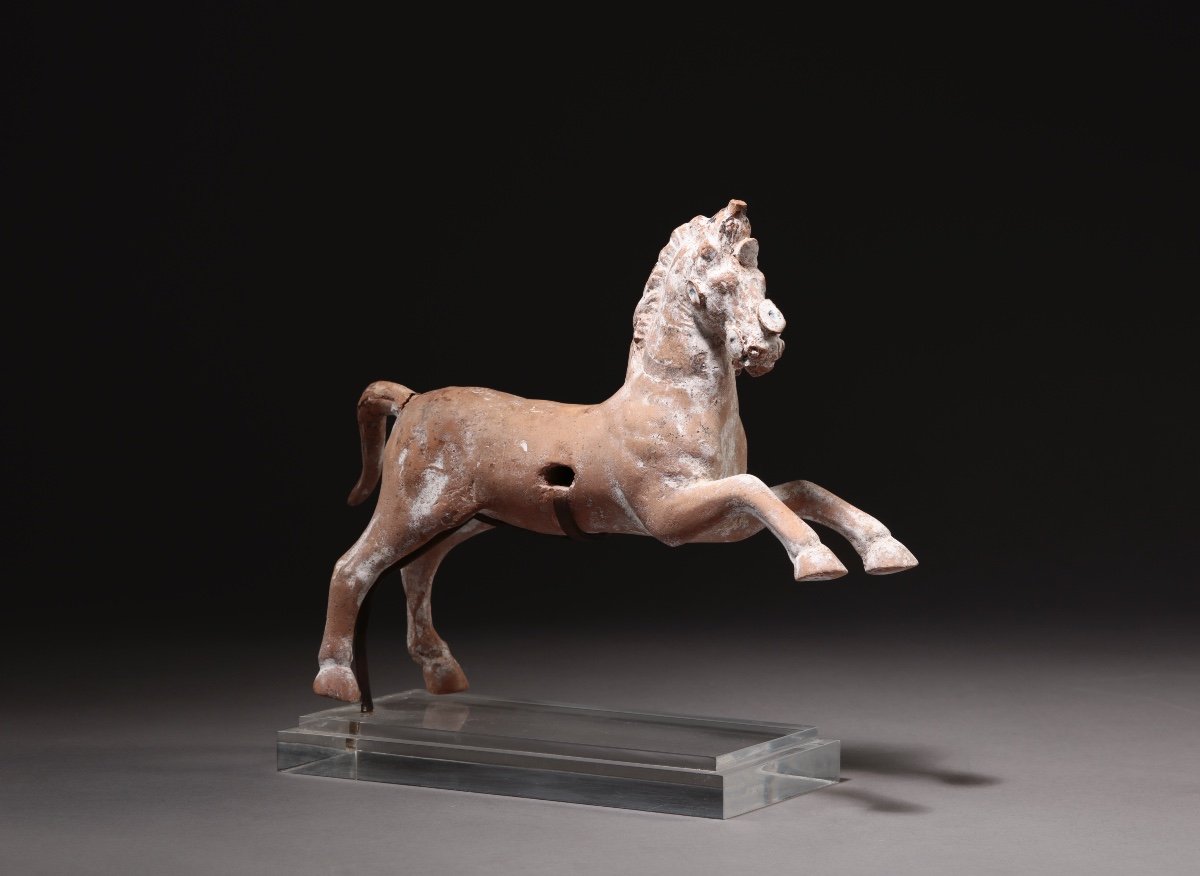 Greek Art, Terracotta Horse-photo-2