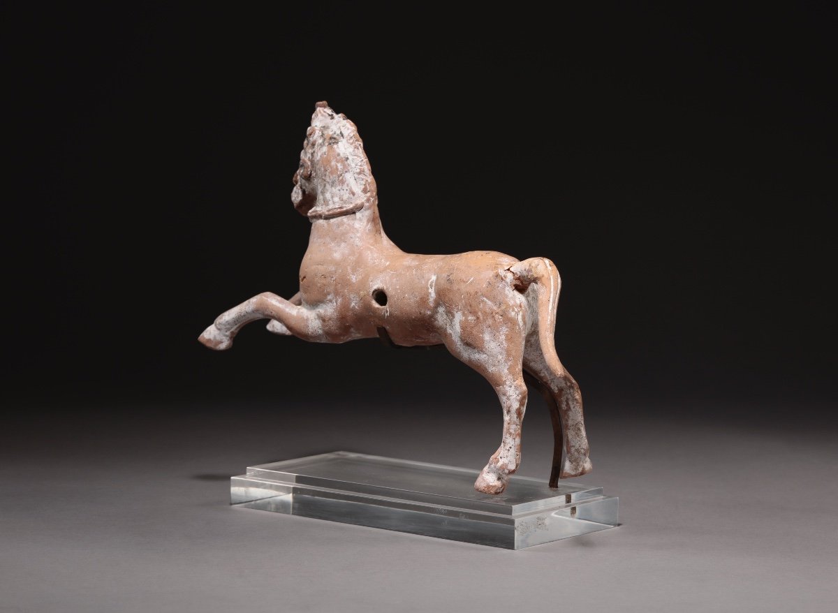 Greek Art, Terracotta Horse-photo-3