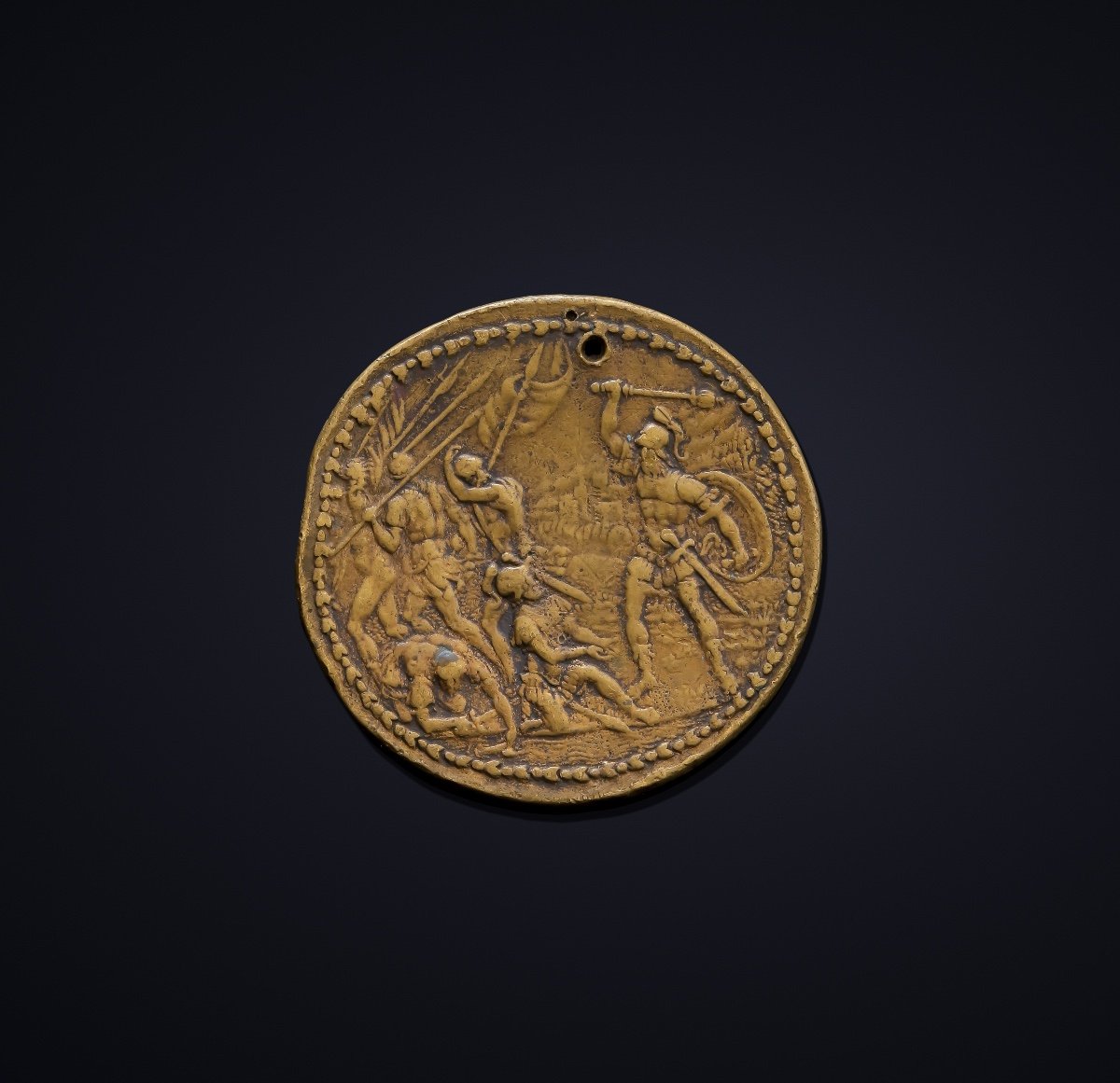 Renaissance Médaille/plaquette, Scène à l'Antique