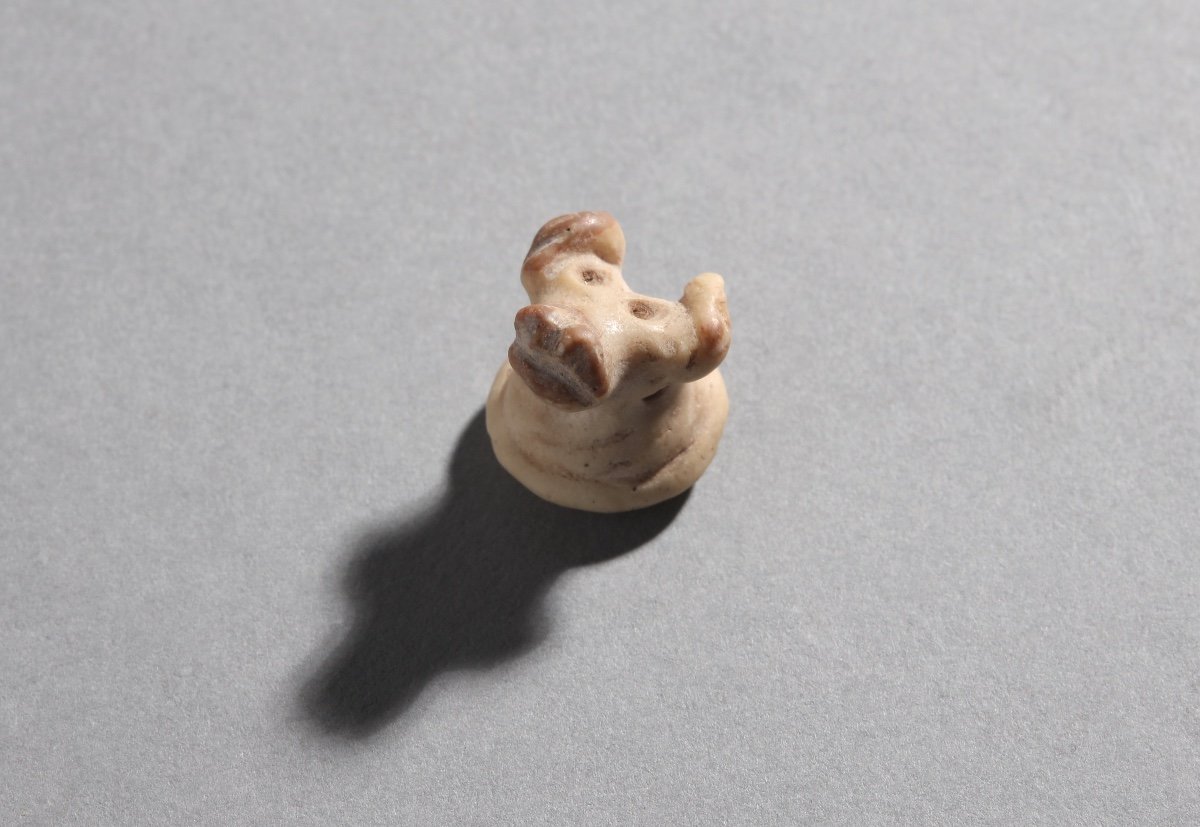 Bull-shaped Pendant Seal, Mesopotamia 3500-3000 Bc-photo-2