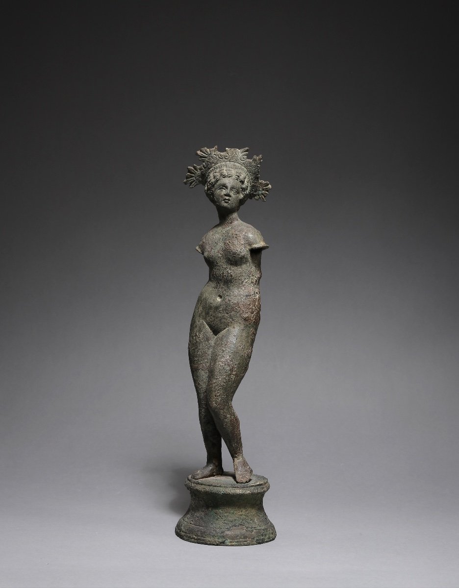 Bronze Statuette Of Venus, Roman Period, 2nd Century Ad