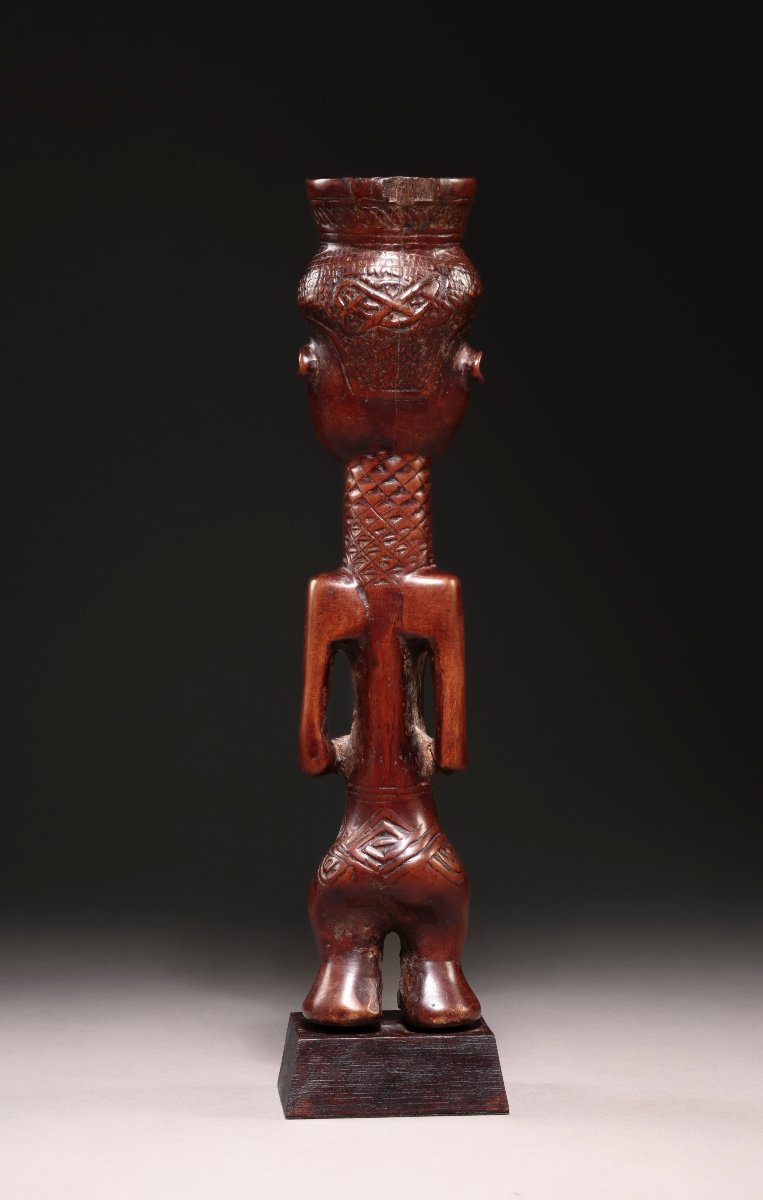 Anthropomorphic Lime Mortar, Kuba (drc)-photo-3