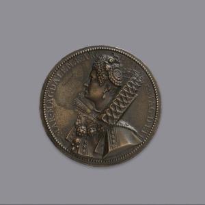 17th C.,  Bronze Baroque Medal