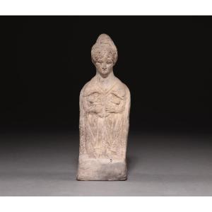 Gallo-roman Period, Statuette Of Mother Goddess