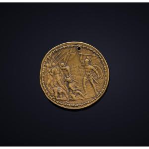 Renaissance Médaille/plaquette, Scène à l'Antique