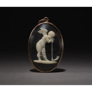 Pendant: Chained Love, Early 19th Century