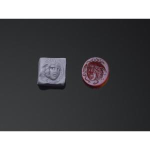 Roman Intaglio: Medusa