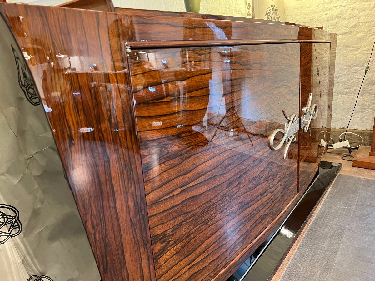 Proantic Art Deco Rio Rosewood Sideboard