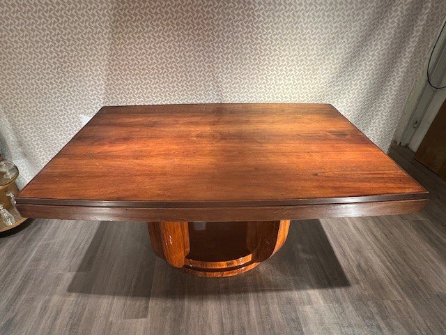 Art Deco Dining Room Table In Rio Rosewood