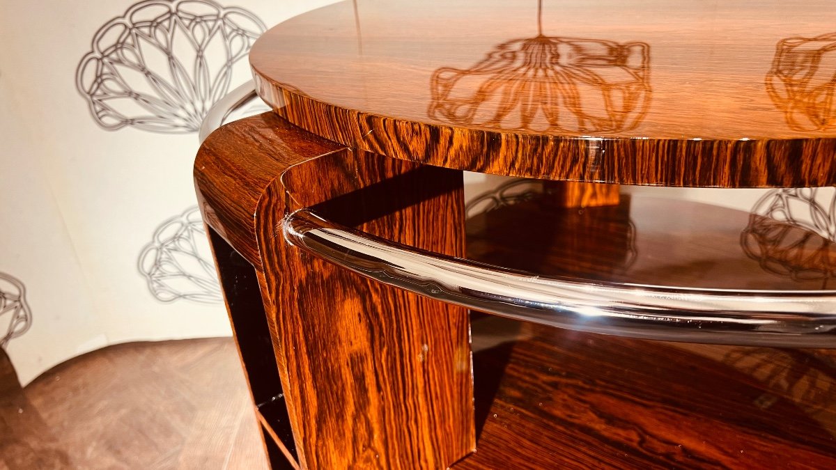 Rio Rosewood Art Deco Coffee Table-photo-3