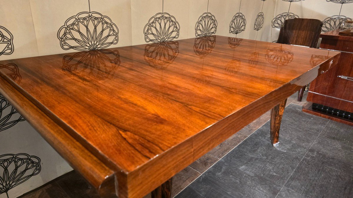 Art Deco Rio Rosewood Dining Table -photo-5