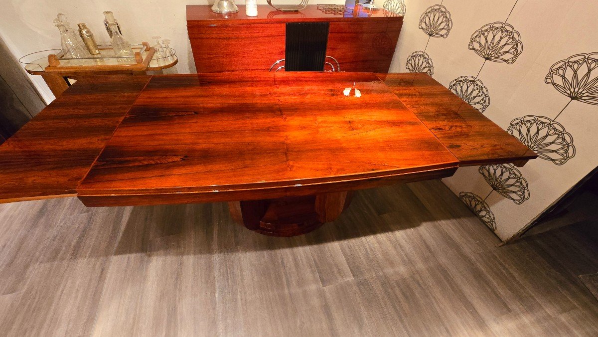 Art Deco Rio Rosewood Dining Table-photo-3