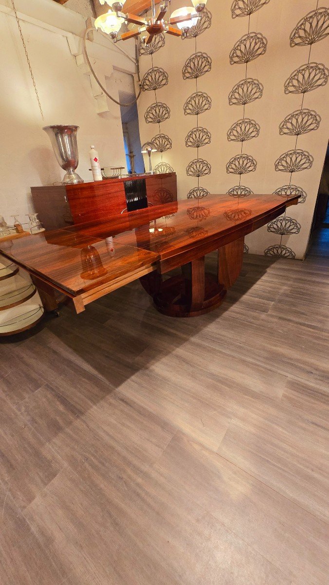 Art Deco Rio Rosewood Dining Table-photo-4