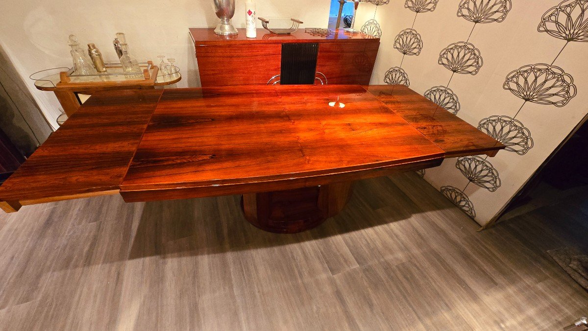 Art Deco Rio Rosewood Dining Table-photo-3