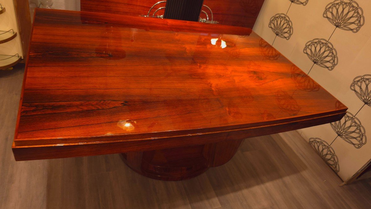 Art Deco Rio Rosewood Dining Table-photo-4