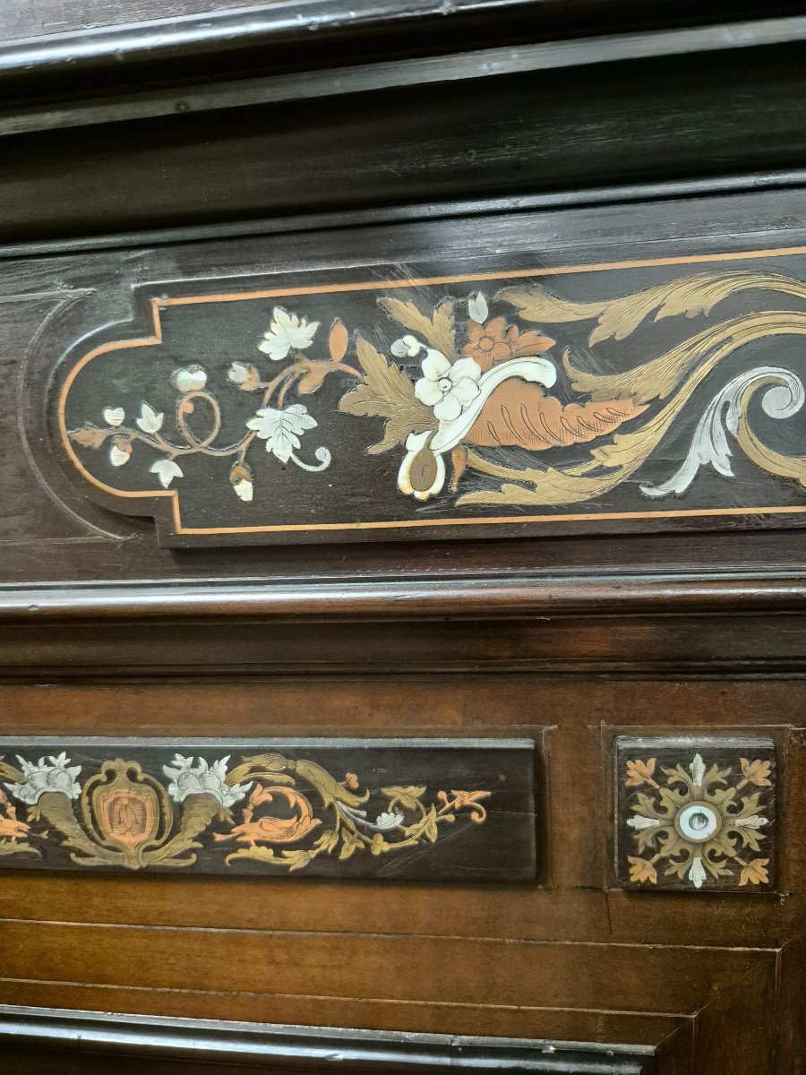 Napoleon 3 Inlaid Sideboard, Hunsinger?-photo-1