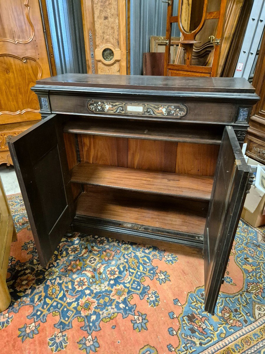 Napoleon 3 Inlaid Sideboard, Hunsinger?-photo-3