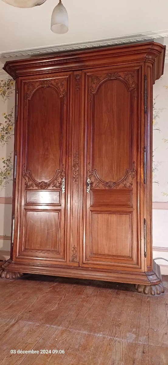 Mahogany Port Cabinet 18th 18th Century Bordeaux Work?