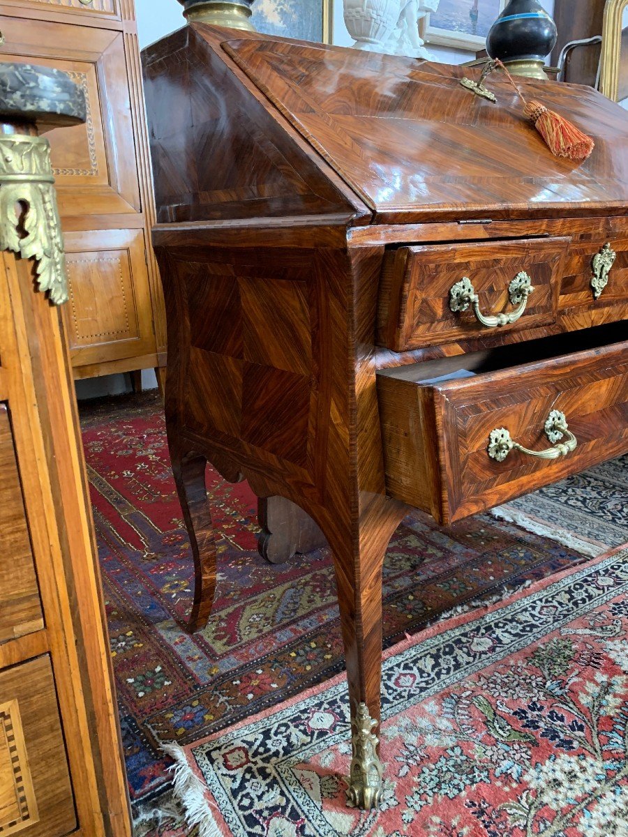 18th Century Louis XV Curved Donkey Desk-photo-2