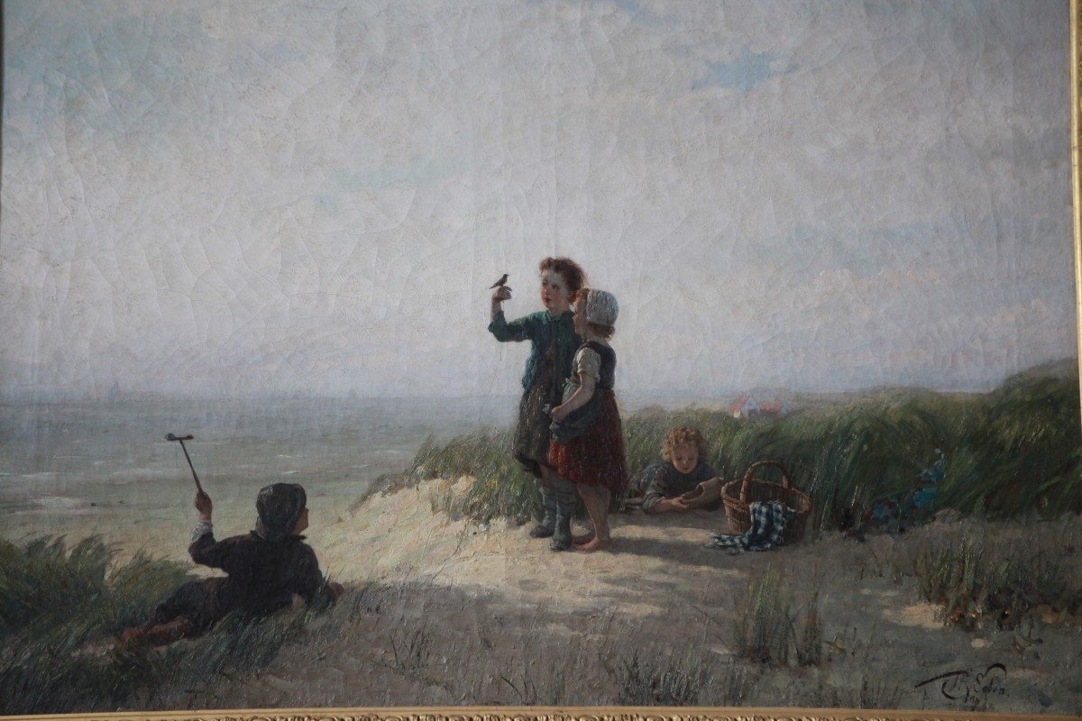 Tableau Bord de mer - Henri Van Seben-photo-2