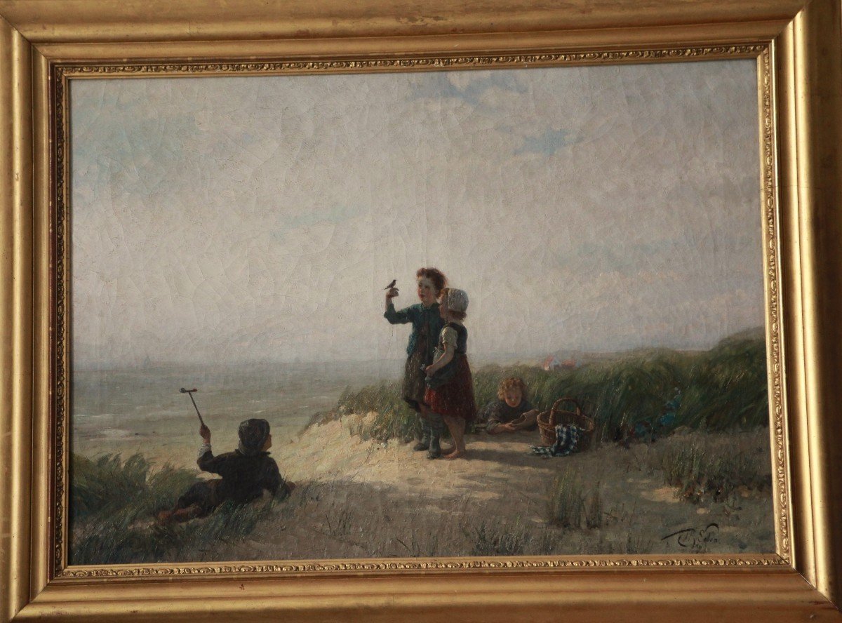 Tableau Bord de mer - Henri Van Seben-photo-3