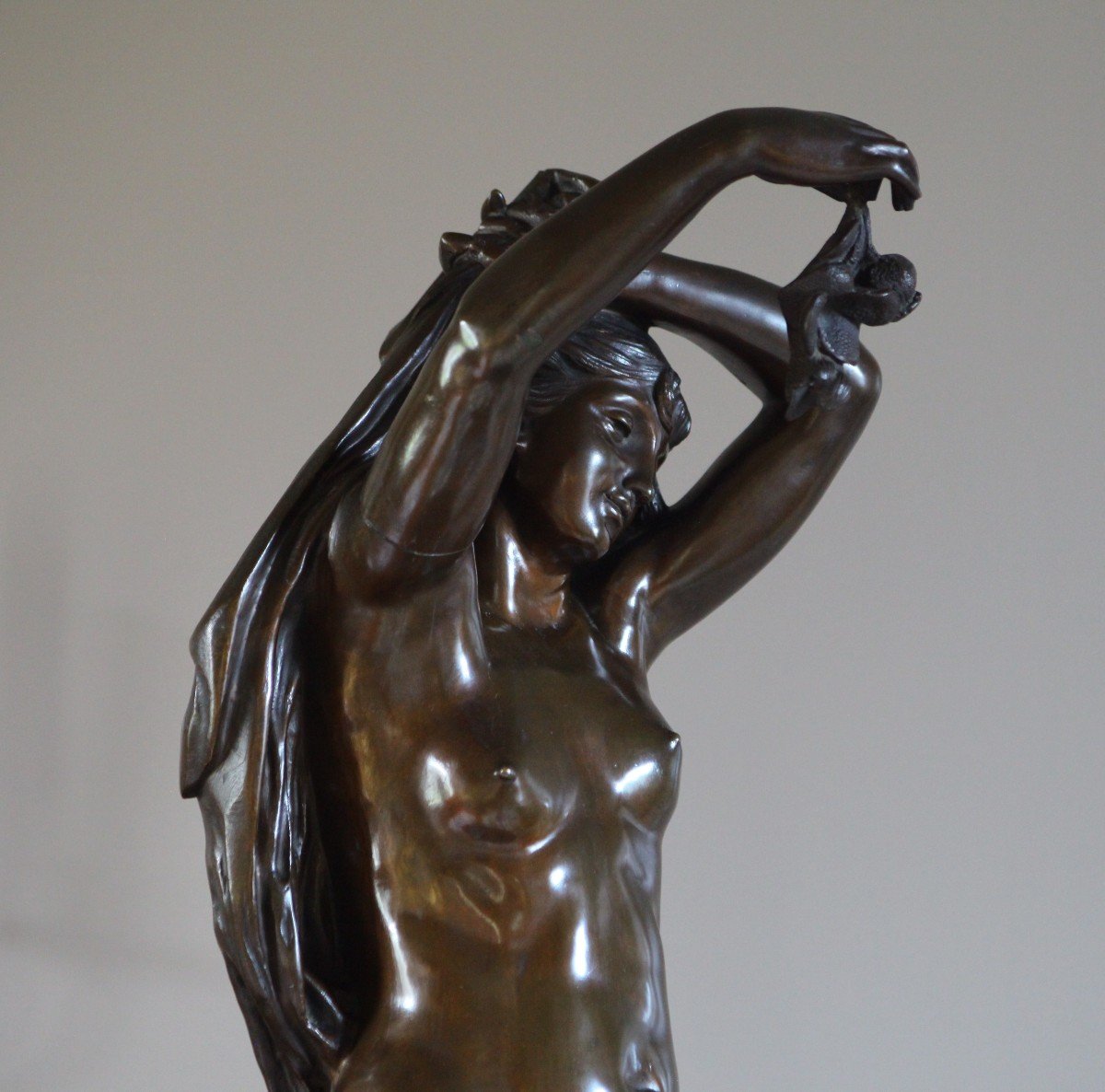 GRAND BRONZE DE GADAIX - H : 87 cm-photo-2