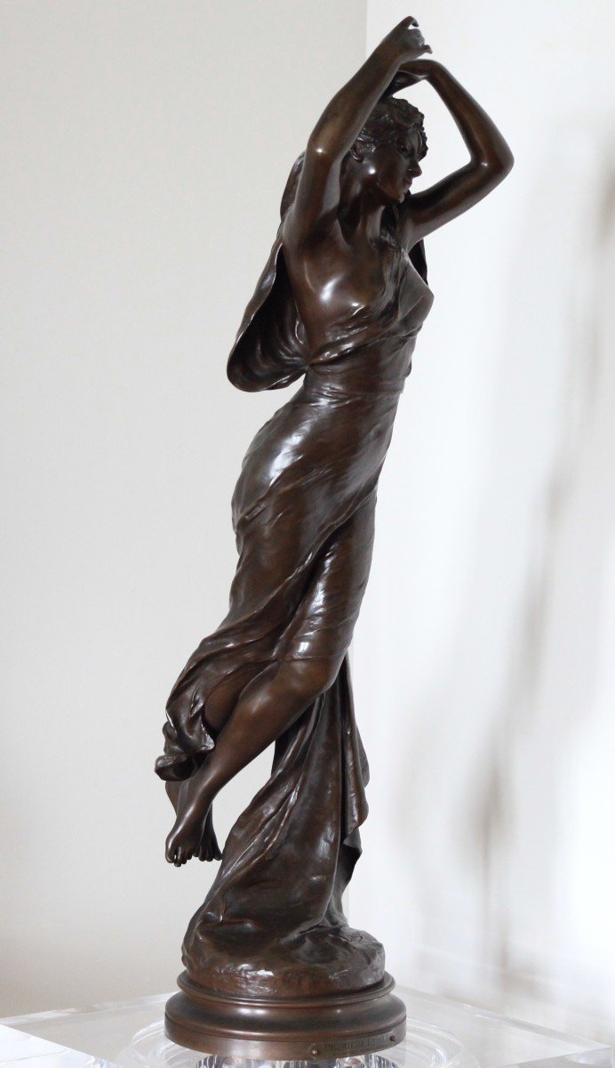 GRAND BRONZE "Première étoile" de LEVASSEUR H : 90cm-photo-4