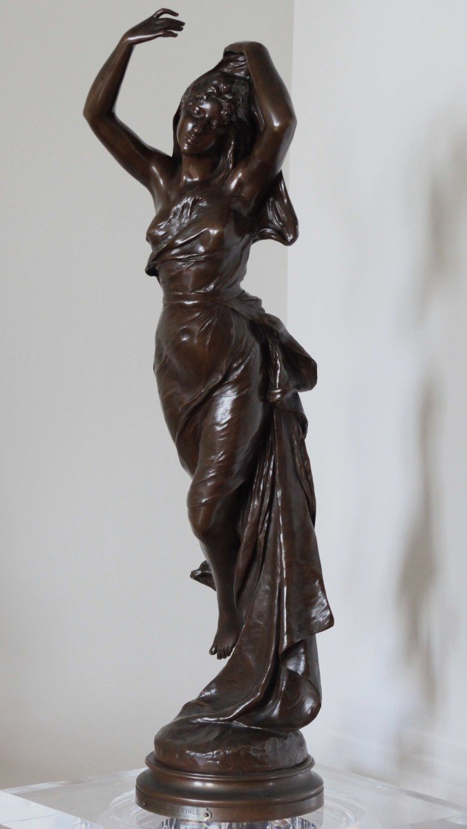 GRAND BRONZE "Première étoile" de LEVASSEUR H : 90cm