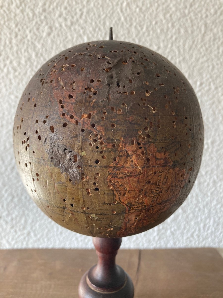 Wooden And Paper Globe-photo-1