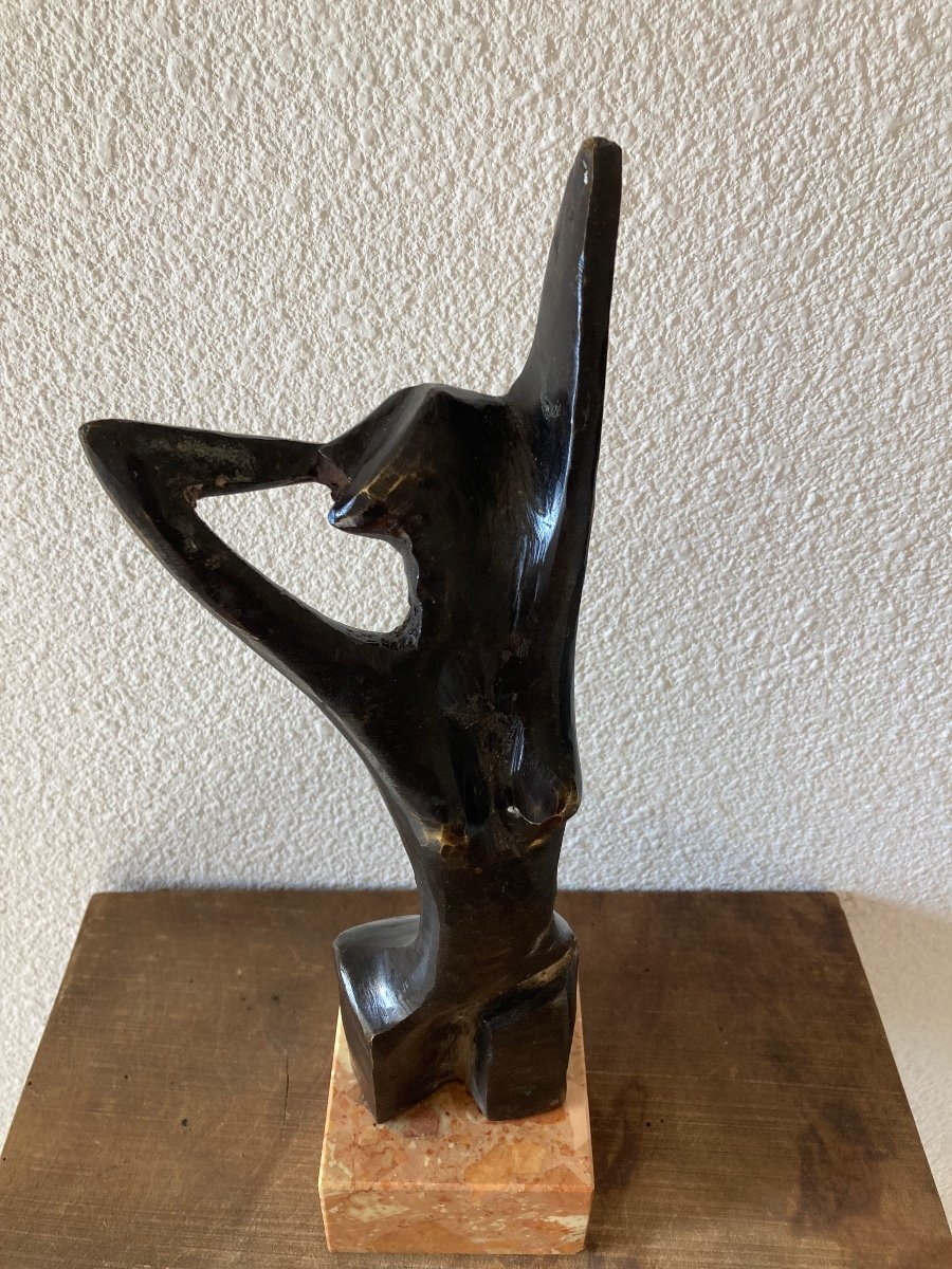 Sculpture En Bronze XXeme-photo-2