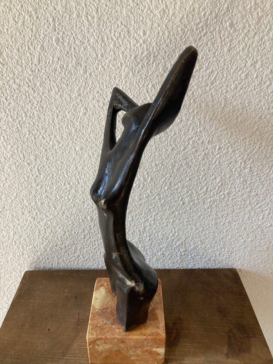 Sculpture En Bronze XXeme-photo-4