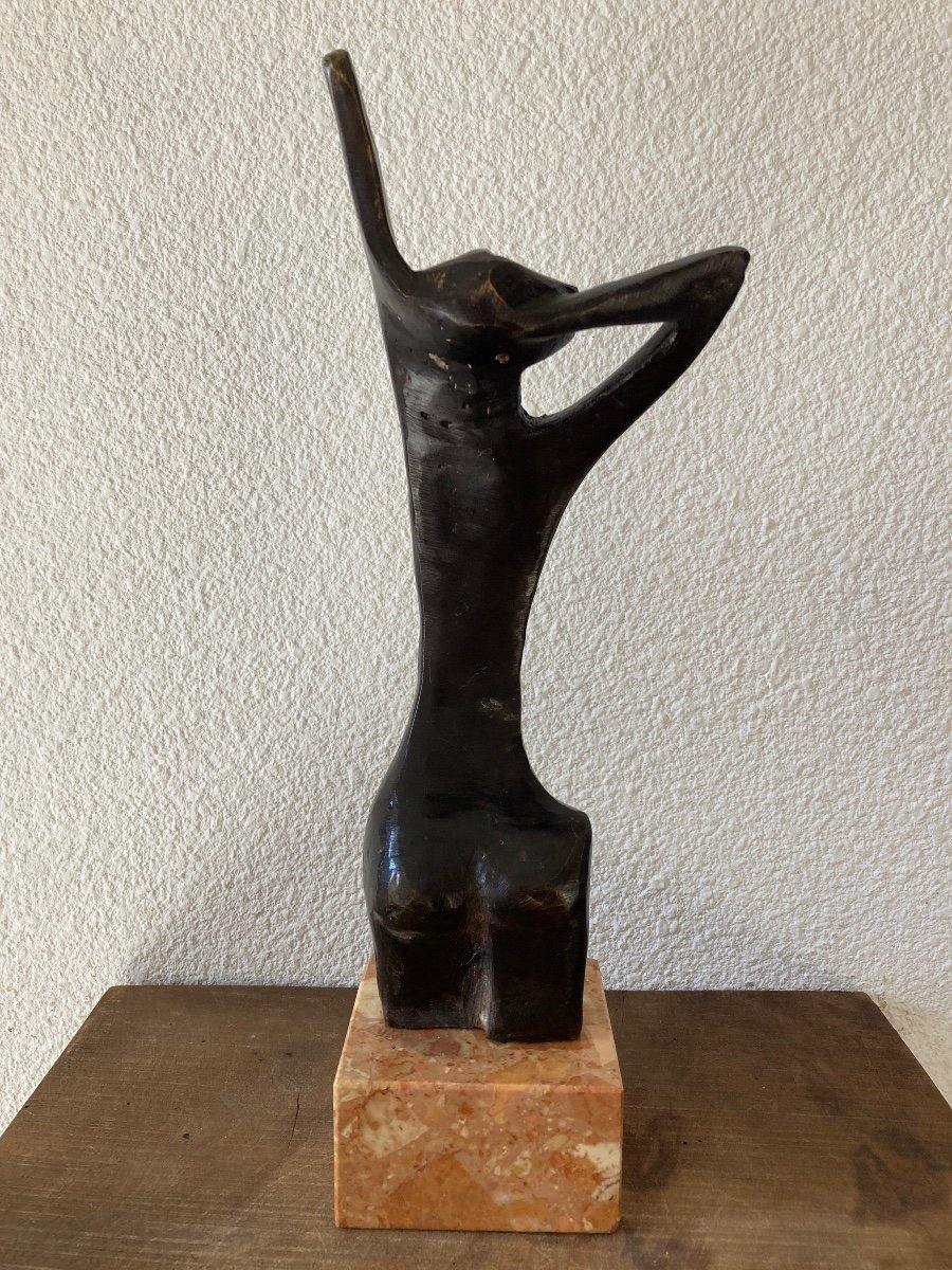 Sculpture En Bronze XXeme-photo-1