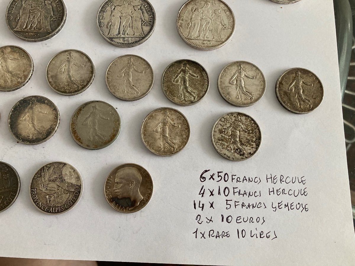 Lot Of Silver Coins-photo-1