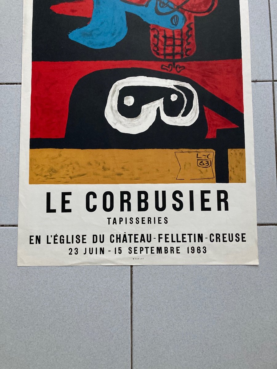 Original Le Corbusier Poster 1963-photo-2