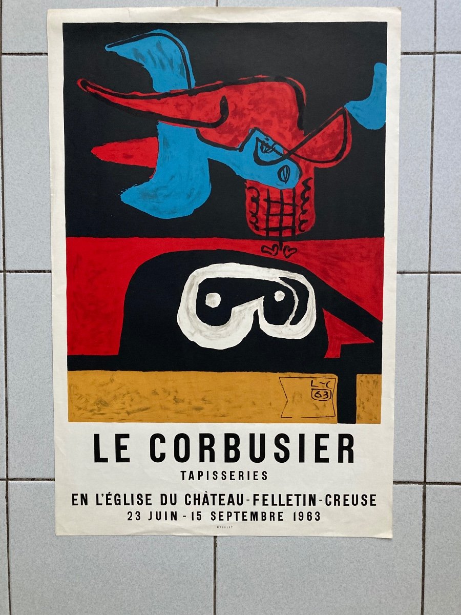 Original Le Corbusier Poster 1963