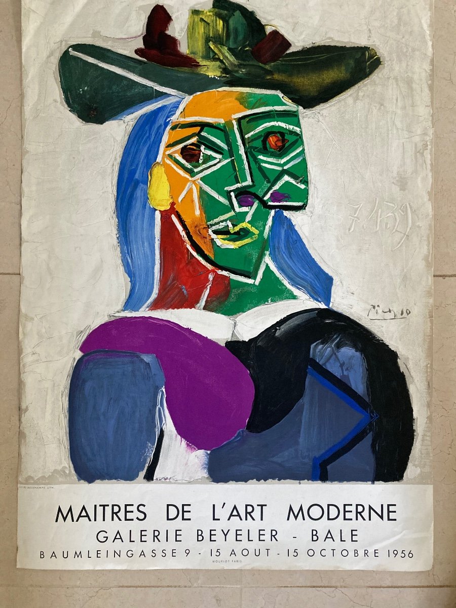 Picasso Poster 1956 By Mourlot-photo-3