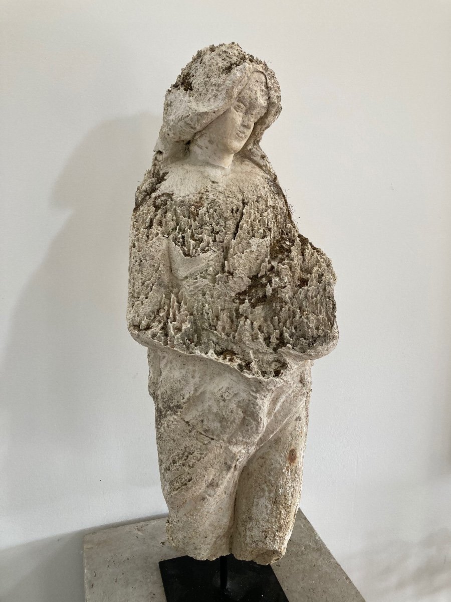 Limestone Sculpture, Late 18th Century -photo-2