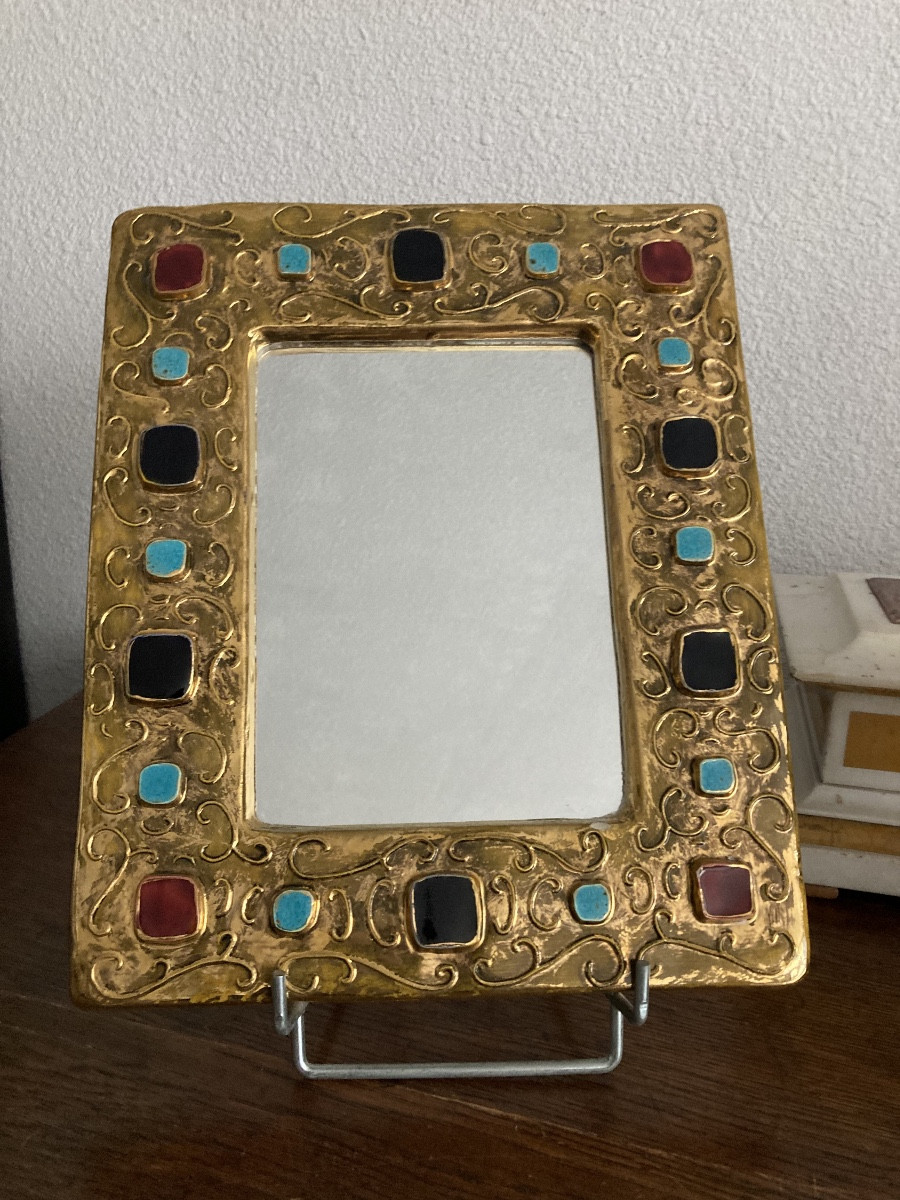 Francois Lembo Signed Mirror 