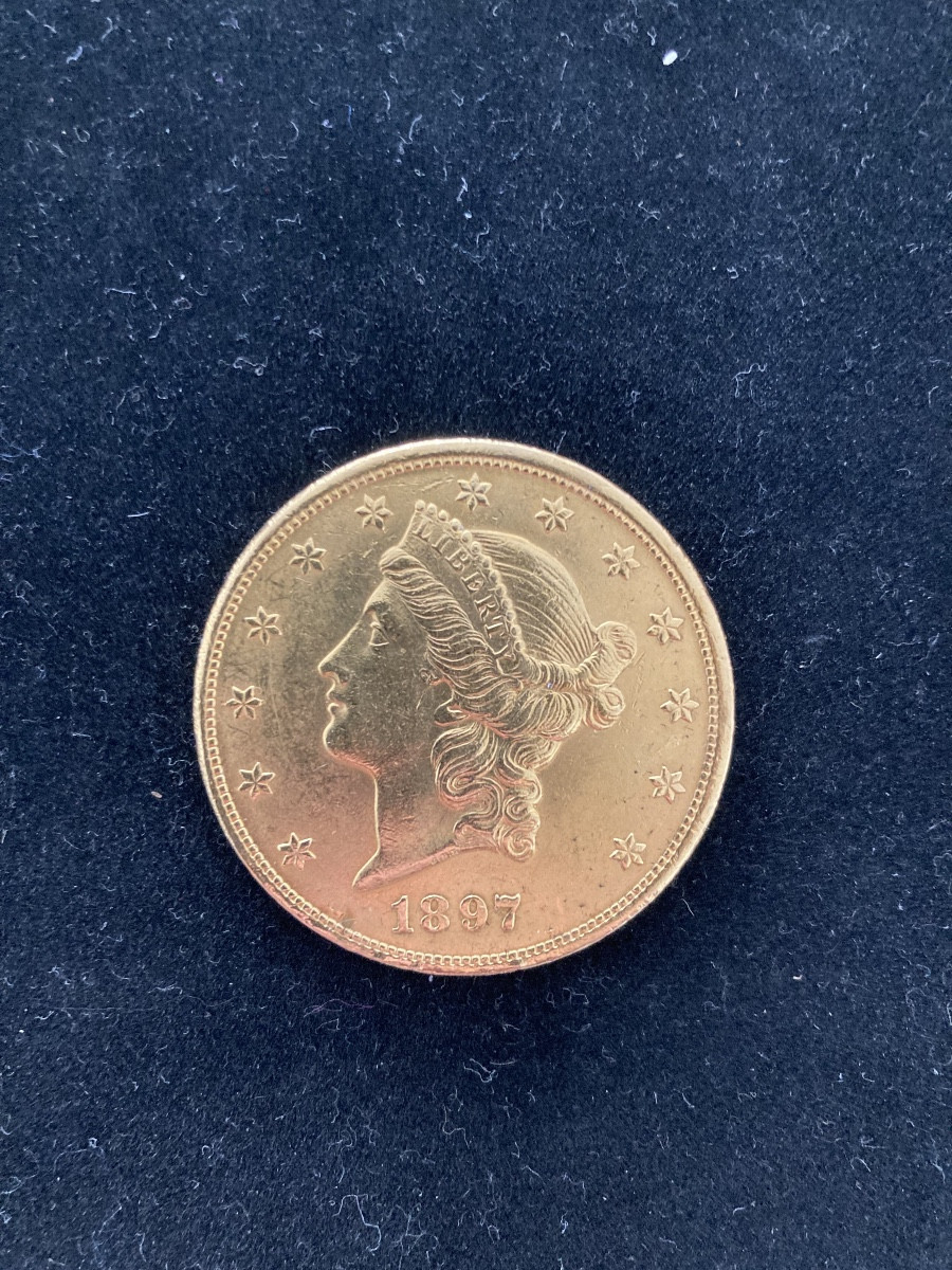 Liberty Gold 20 Dollar Coin.-photo-2