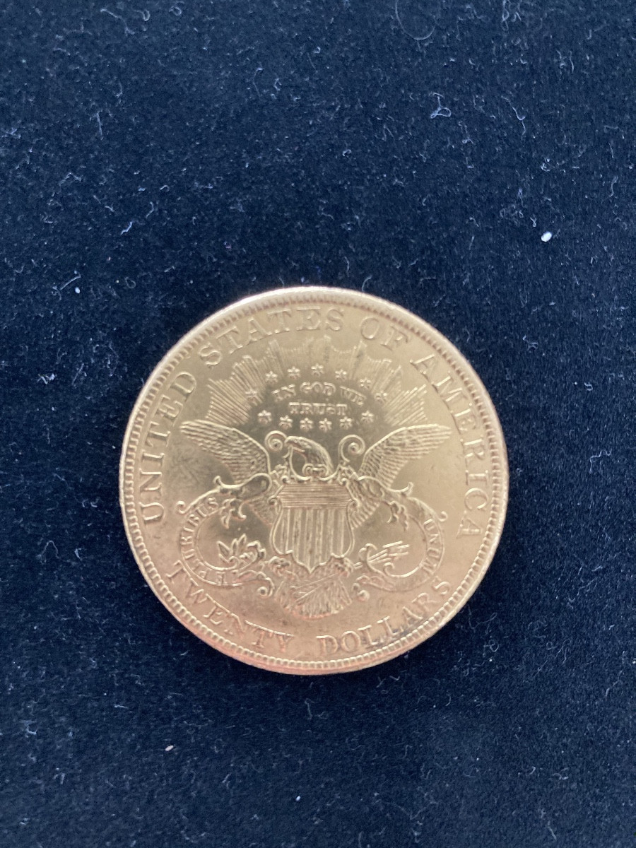 Liberty Gold 20 Dollar Coin.-photo-3