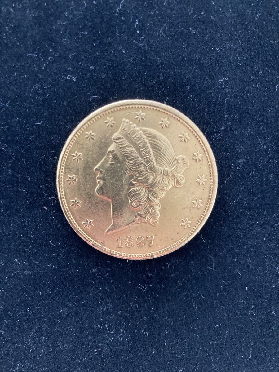 Liberty Gold 20 Dollar Coin.