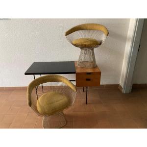 Bureau Paulin Et Chaises Platner