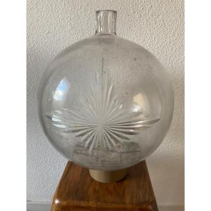 19th Century Crystal Pharmacy Ball