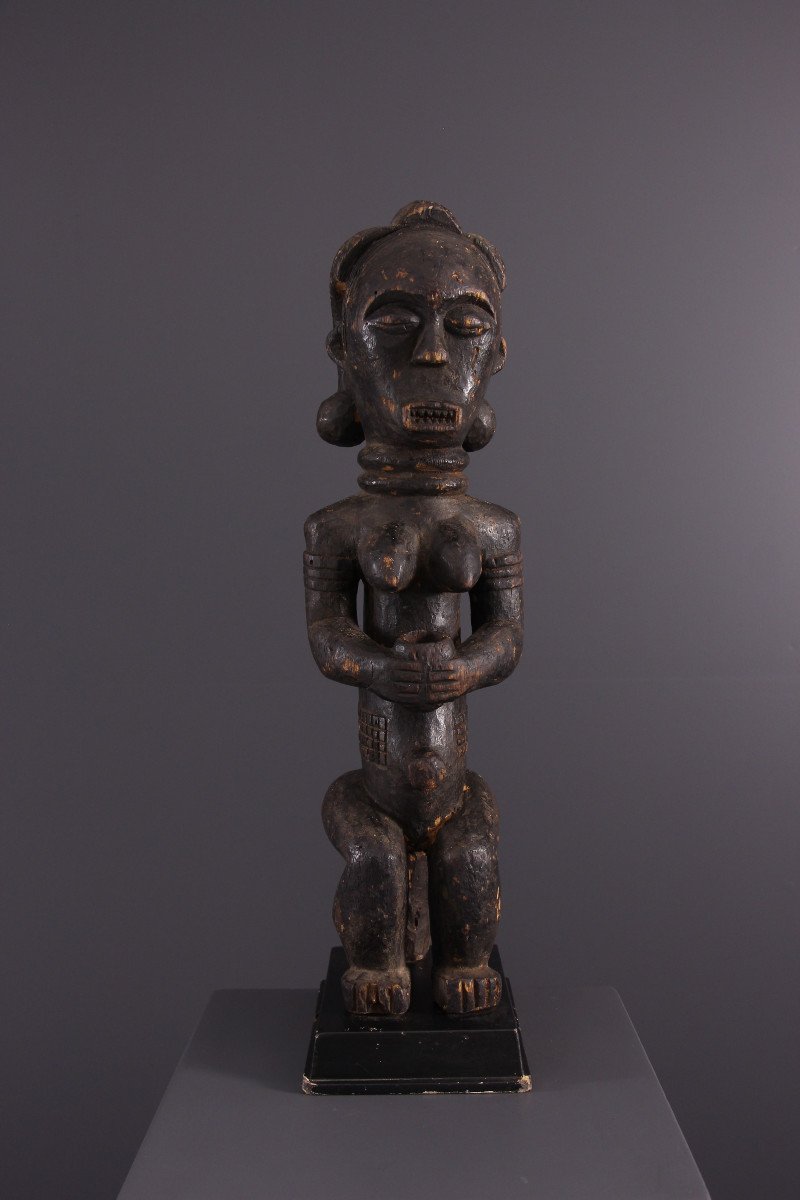 Tribal African Art - Statue De Reliquaire Fang Byeri